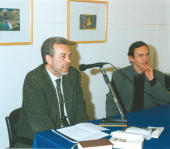 Marc Bonneval e Marco Seveso alla Galleria Sassetti di Milano 2002