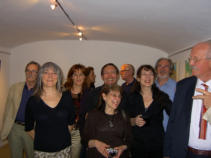 alla mostra "7", studio Saradesign, nel 2008