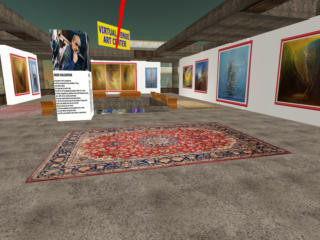 la mostra di Nader Khaleghpour