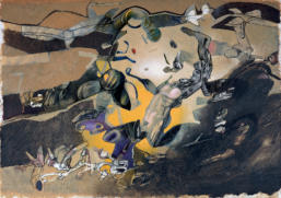 "a un fervore bellicoso" / "à une ferveur belliqueuse"