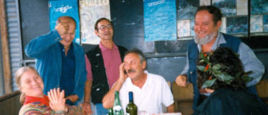 in coro con Fausto Amodei